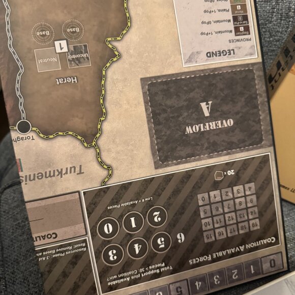 A Distant Plain third printing (open, unpunched mostly) GMT Games 1310-18 - Picture 9 of 13